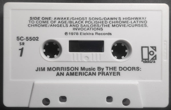 Jim Morrison , Music By The Doors : An American Prayer (Cass, Album, RE, Spe)