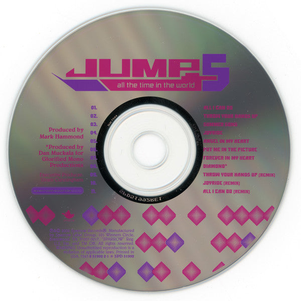 Jump5 : All The Time In The World (CD, Album)