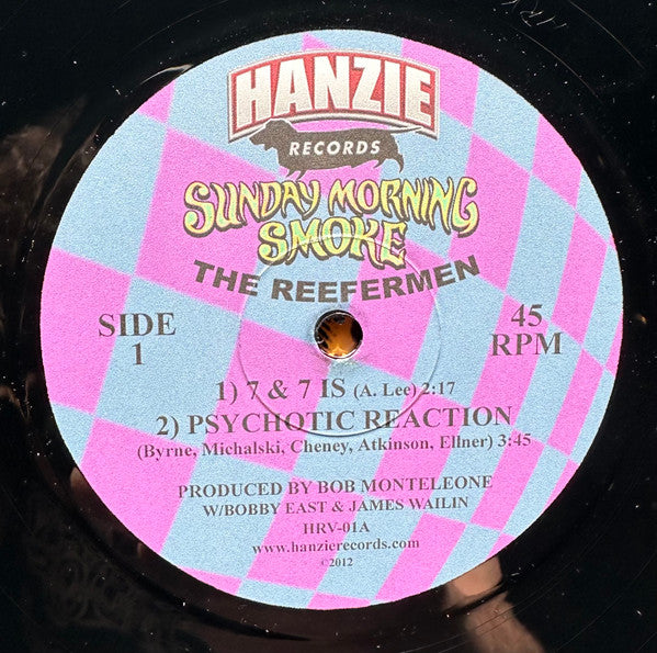 The Reefermen : Sunday Morning Smoke (12", EP + DVDr)