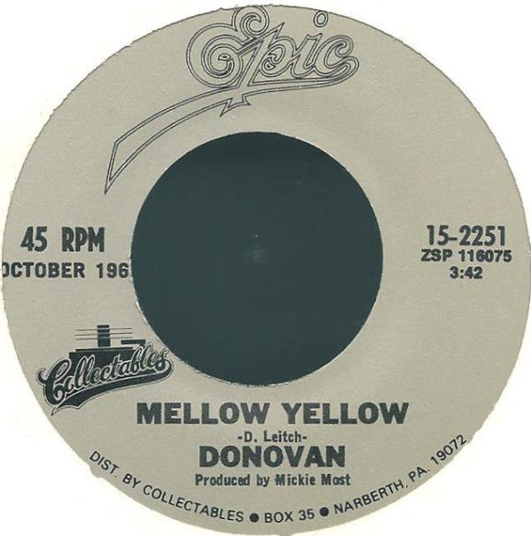 Donovan : Mellow Yellow / Sunshine Superman (7", Single)