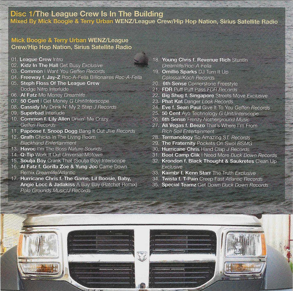 Mick Boogie, Terry Urban, Various : Cornerstone Mixtape #98 - September 2007 - The League Crew Is In The Building (CD, Mixed, Mixtape, Promo + CD, Comp, Promo)