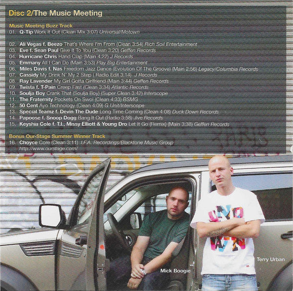 Mick Boogie, Terry Urban, Various : Cornerstone Mixtape #98 - September 2007 - The League Crew Is In The Building (CD, Mixed, Mixtape, Promo + CD, Comp, Promo)