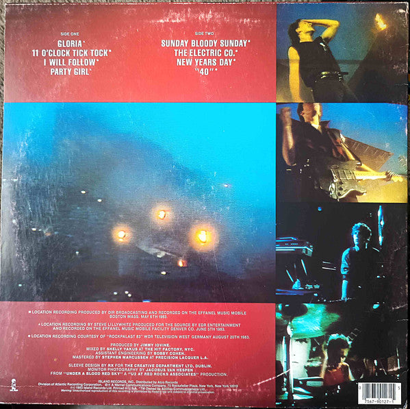 U2 : Live "Under A Blood Red Sky" (LP, MiniAlbum, SP )