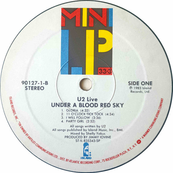 U2 : Live "Under A Blood Red Sky" (LP, MiniAlbum, SP )