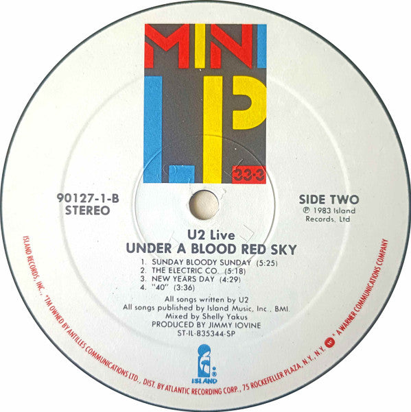 U2 : Live "Under A Blood Red Sky" (LP, MiniAlbum, SP )