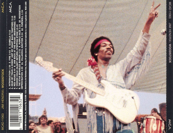 Jimi Hendrix : Woodstock (CD, Album)