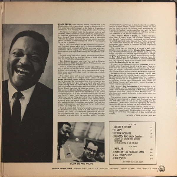 Clark Terry : The Happy Horns Of Clark Terry (LP, Album, Club, RP, Gat)
