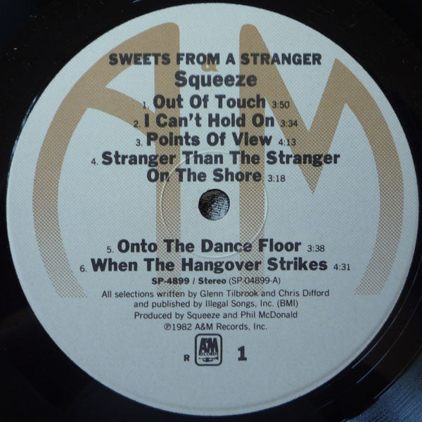 Squeeze (2) : Sweets From A Stranger (LP, Album, R -)