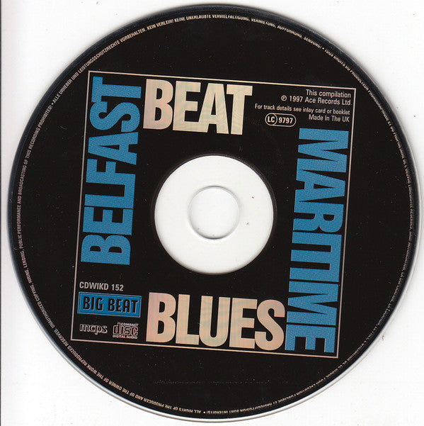 Various : Belfast Beat Maritime Blues (CD, Comp)