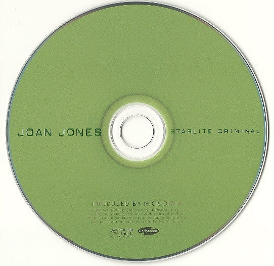 Joan Jones : Starlite Criminal (CD, Album)