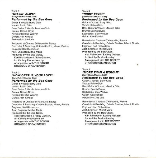 Various : Saturday Night Fever (The Original Movie Sound Track) (CD, Album, Comp, Club, RE, RM)