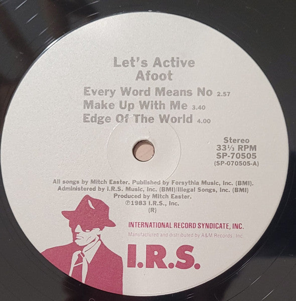 Let's Active : Afoot (12", EP, R -)