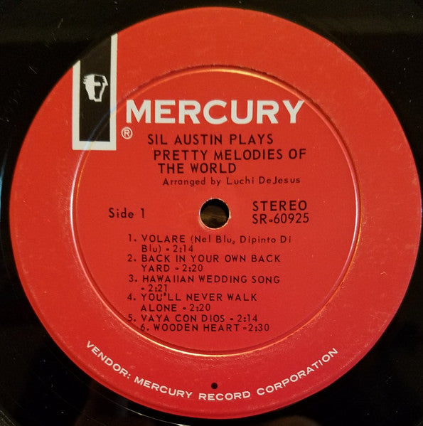 Sil Austin : Plays Pretty Melodies Of The World (LP)
