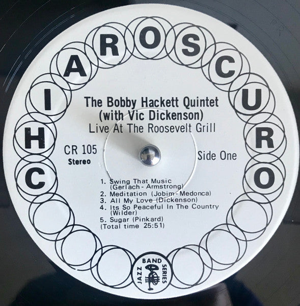 Bobby Hackett : Featuring Vic Dickenson At The Roosevelt Grill (LP, Album)