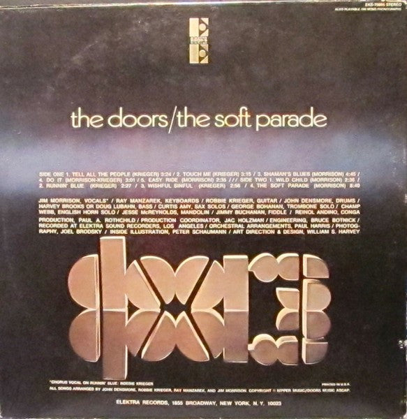 The Doors : The Soft Parade (LP, Album, RP, Ter)