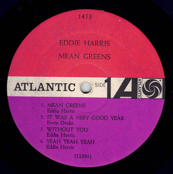 Eddie Harris : Mean Greens (LP, Album, Mono)