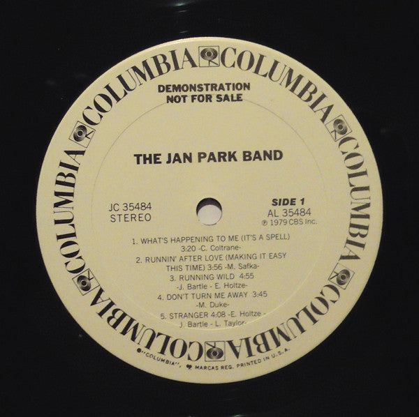 The Jan Park Band : The Jan Park Band (LP, Album, Promo, Pit)