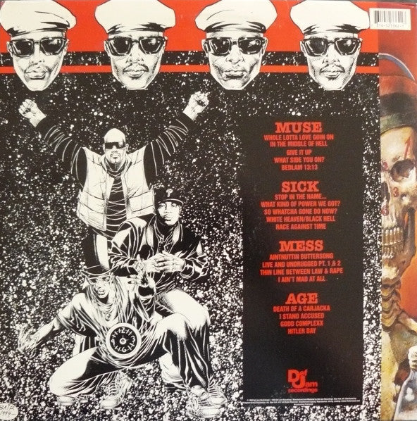 Public Enemy : Muse Sick-N-Hour Mess Age (2xLP, Album, Gat)