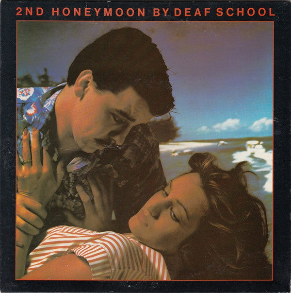 Deaf School : 2nd Honeymoon / Don't Stop The World (2x7", Promo, Smplr)
