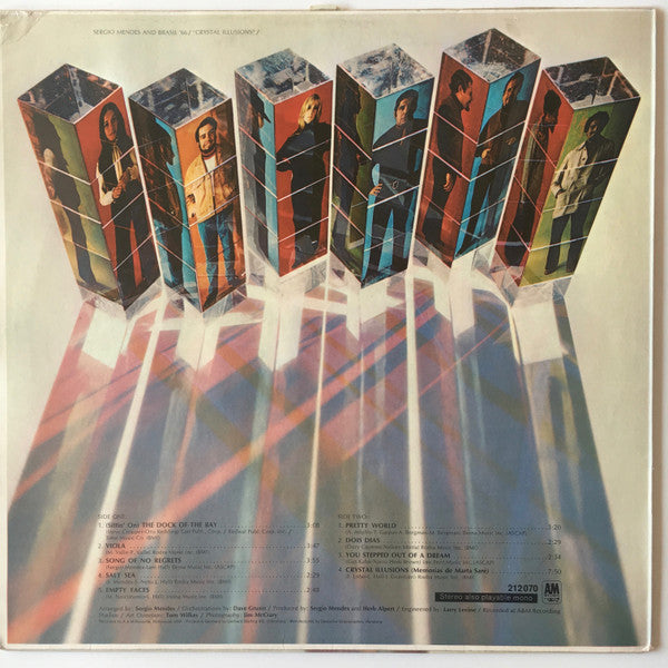 Sérgio Mendes & Brasil '66 : Crystal Illusions (LP, Album)