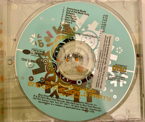 Medeski Martin & Wood : End Of The World Party (Just In Case) (CD, Album, Promo, Jew)