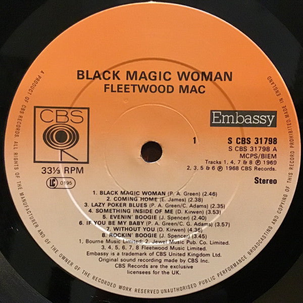 Fleetwood Mac : Black Magic Woman (LP, Comp)