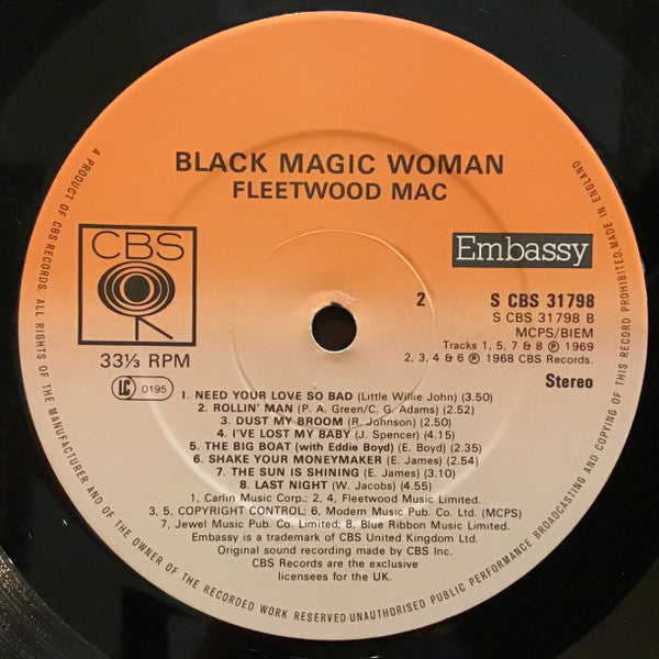 Fleetwood Mac : Black Magic Woman (LP, Comp)
