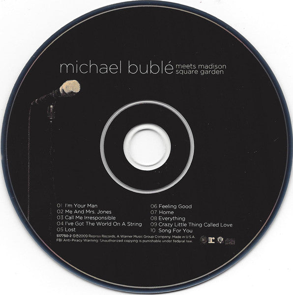 Michael Bublé : Meets Madison Square Garden (DVD-V, NTSC + CD, Album)