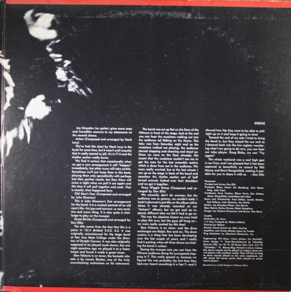 Don Ellis : Don Ellis At Fillmore (2xLP, Album, Ter)