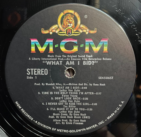 Various : Music From The Original Sound Track "What Am I Bid?" (LP, Comp, MGM)
