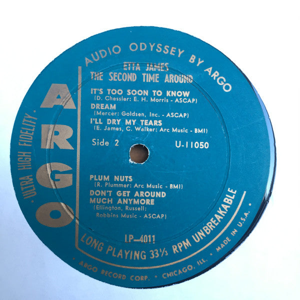 Etta James : The Second Time Around (LP, Mono)