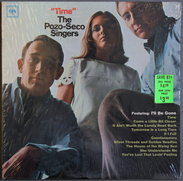 The Pozo-Seco Singers : Time (LP, Album, Mono)