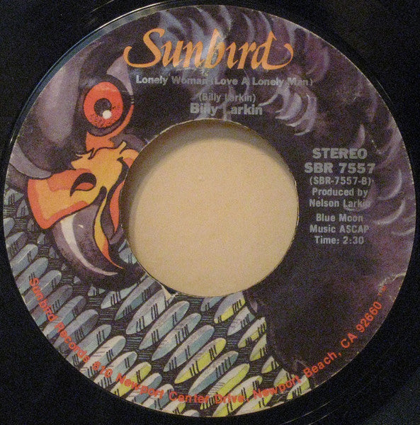 Billy Larkin (3) : 20/20 Hindsight (7")