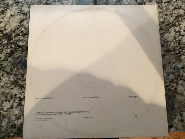 Keith Jarrett : The Koln Concert (2xLP, Album, Gat)