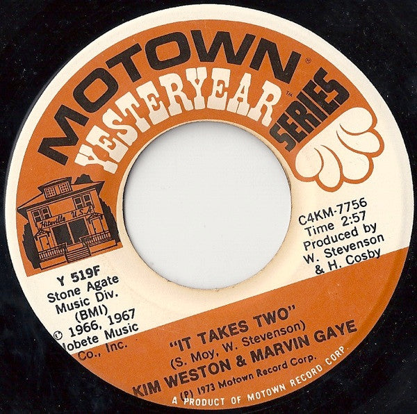 Kim Weston & Marvin Gaye : It Takes Two (7", RE)
