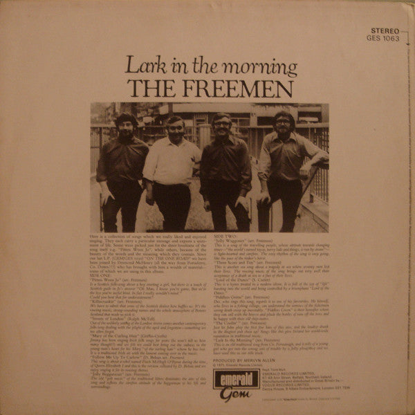 The Freemen (2) : Lark In The Morning (LP)