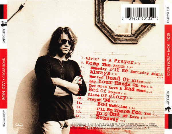 Bon Jovi : Cross Road (CD, Comp)