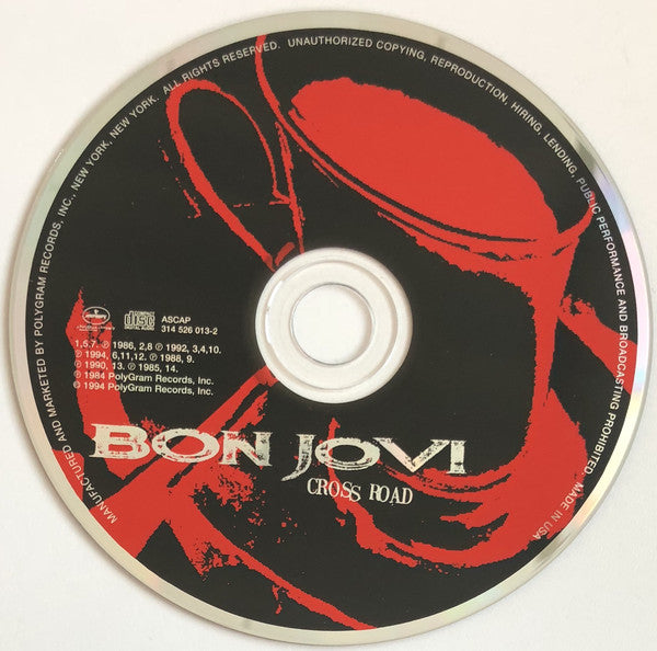 Bon Jovi : Cross Road (CD, Comp)