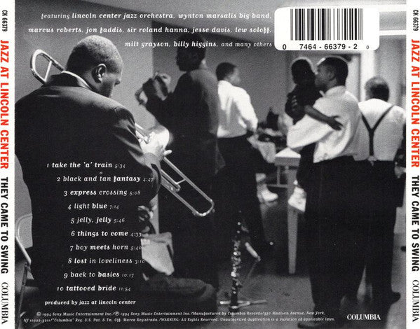 Jazz At Lincoln Center : They Came To Swing (CD, Album)