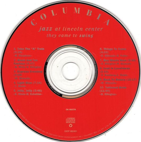 Jazz At Lincoln Center : They Came To Swing (CD, Album)