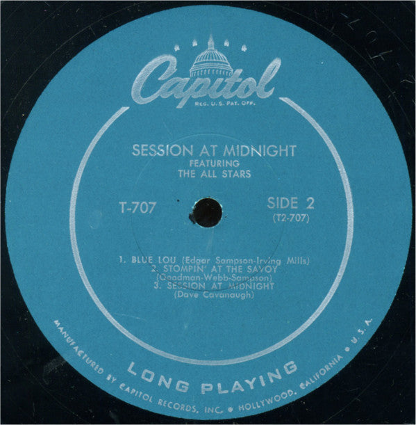 Various : Session At Midnight-Jazz Reunion At Melrose (LP, Album)