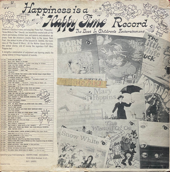 Various : The Little Engine That Could And Other Railroad Songs And Sound Effects (LP, MSH)