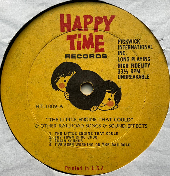 Various : The Little Engine That Could And Other Railroad Songs And Sound Effects (LP, MSH)