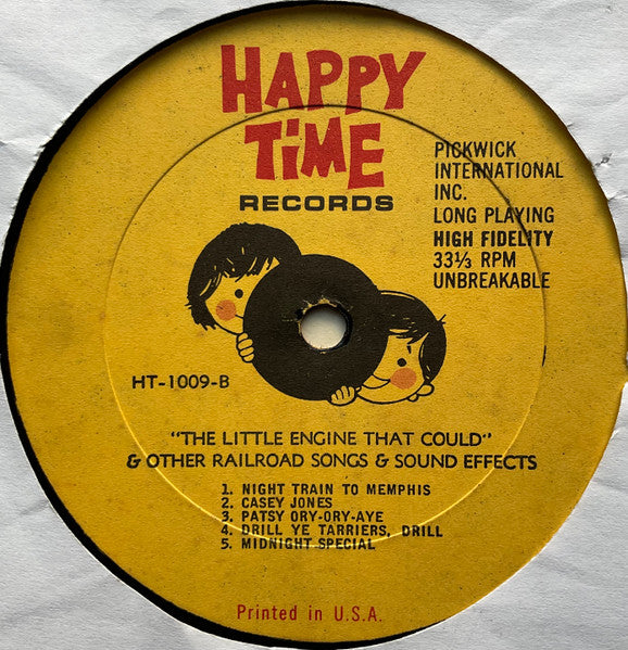 Various : The Little Engine That Could And Other Railroad Songs And Sound Effects (LP, MSH)