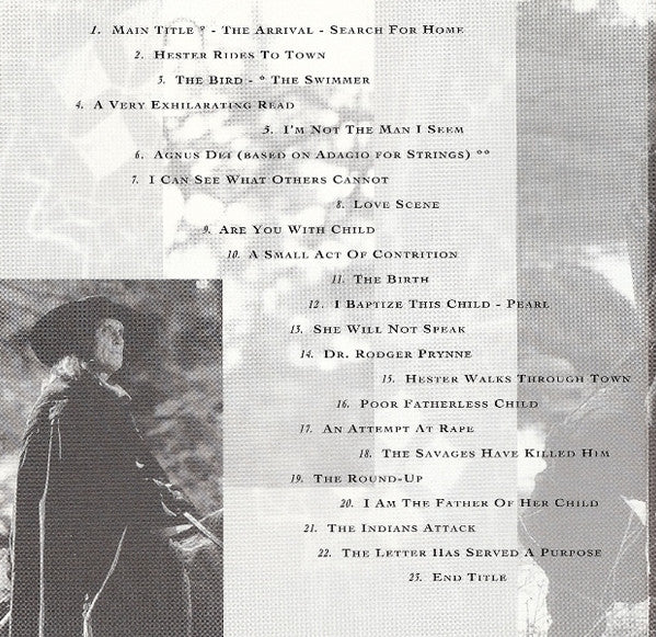 John Barry : The Scarlet Letter (Original Motion Picture Soundtrack) (CD, Album)