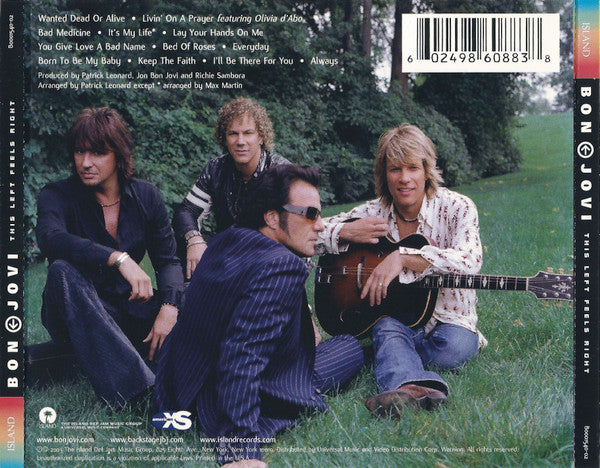 Bon Jovi : This Left Feels Right (CD, Album)