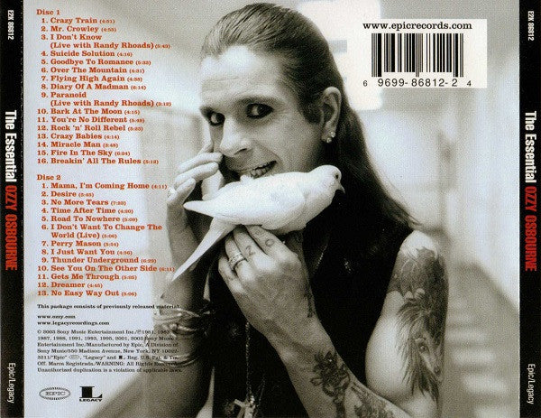 Ozzy Osbourne : The Essential Ozzy Osbourne (2xCD, Comp, RM)