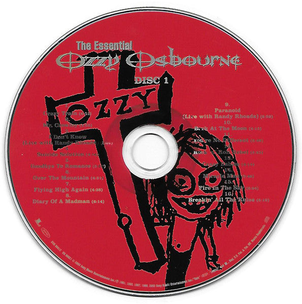Ozzy Osbourne : The Essential Ozzy Osbourne (2xCD, Comp, RM)