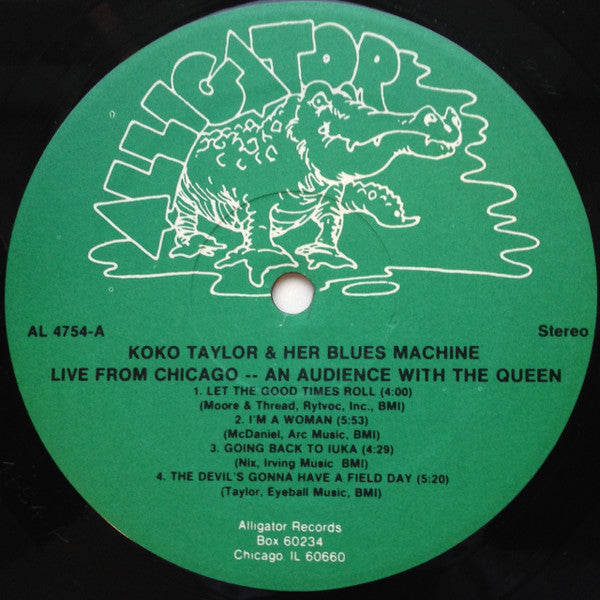 Koko Taylor & Her Blues Machine : An Audience With The Queen (Live From Chicago) (LP, Album)