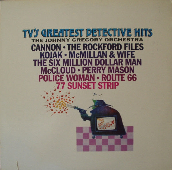 John Gregory And His Orchestra : TV's Greatest Detective Hits (LP, Album)